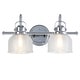 preview thumbnail 42 of 113, Shirley Metal/Glass LED Vanity Light, by JONATHAN Y