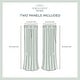 preview thumbnail 9 of 33, ATI Home Delano Indoor/Outdoor Grommet Top Curtain Panel Pair