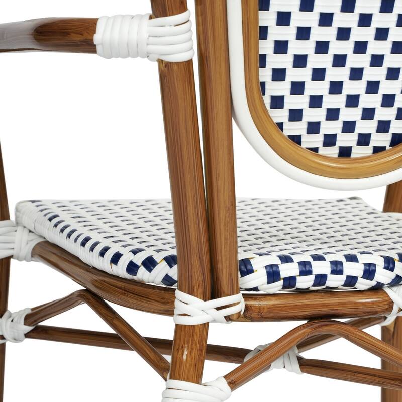 All-Weather Commercial Paris Chair with Metal Frame