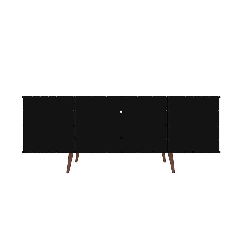 Hampton Mid Century Modern Wood 62.99 In. Media Cabinet Console
