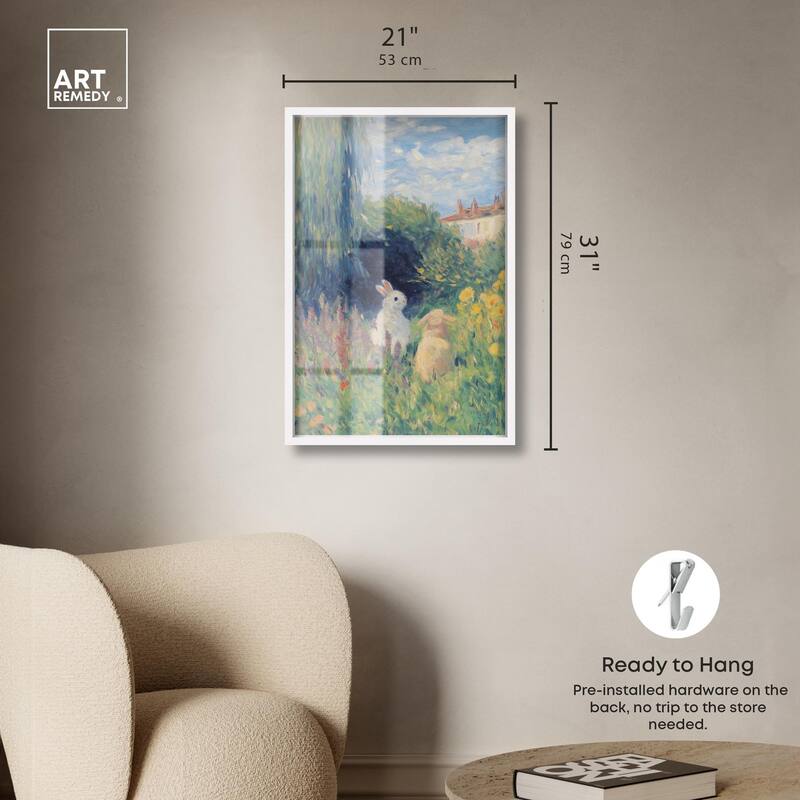 Quiet Gardeners Shadowbox by Art Remedy