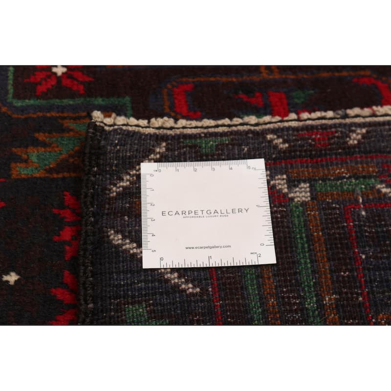 Teimani Red Rug 3'9" x 6'8" - 3'9 x 6'8