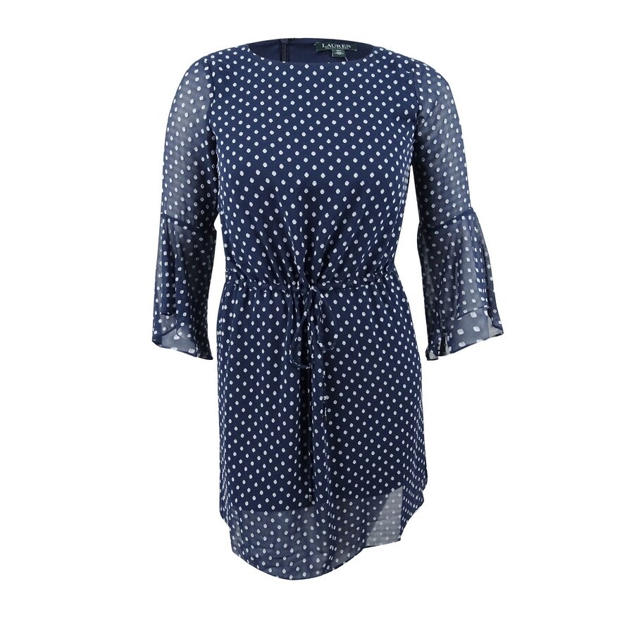 lauren ralph lauren polka dot dress