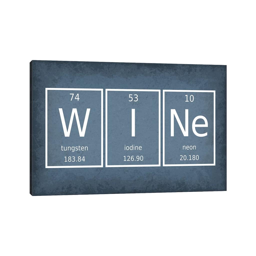 iCanvas "Wine" by GetYourNerdOn Canvas Print