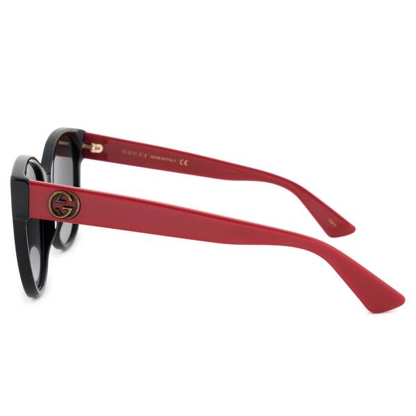 Shop Gucci Gucci Cat Eye Sunglasses Gg0097s 005 56 56mm X 17mm X