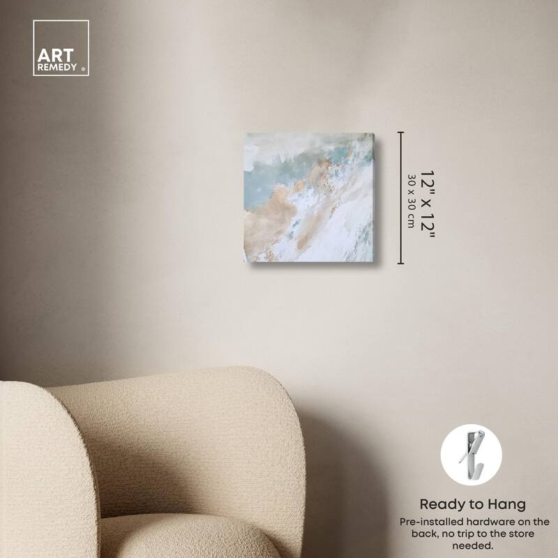 Sandy Mirage Canvas by Art Remedy, Gallery Wrapped