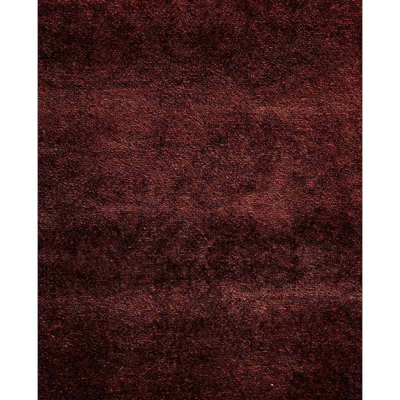 Overdyed One-of-a-Kind Hand-Knotted Area Rug - Pink - 9' 3" x 12' 0"