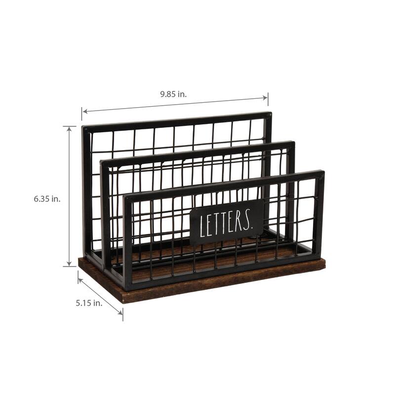 Rae Dunn Desktop Letter Holder/Sorter