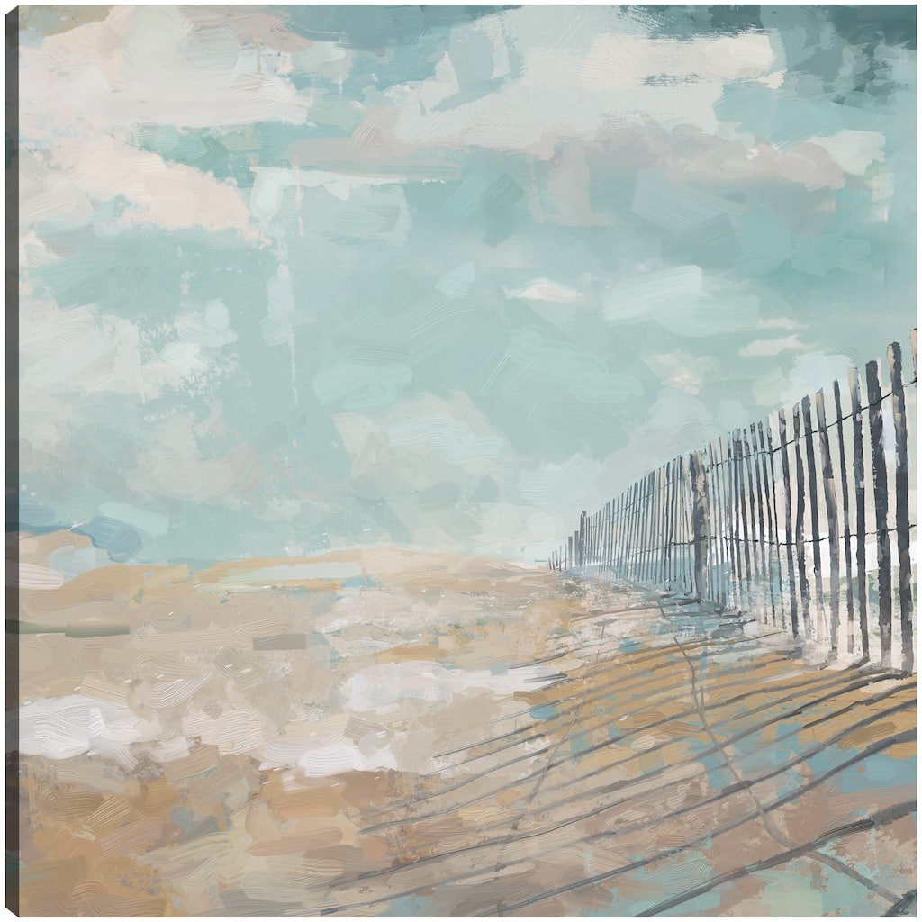 Coastal Shadows By Studio Arts Canvas Art Print