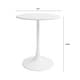 preview thumbnail 14 of 26, Kurv 24" Bistro Table, Weather Resistant, Indoor/Outdoor
