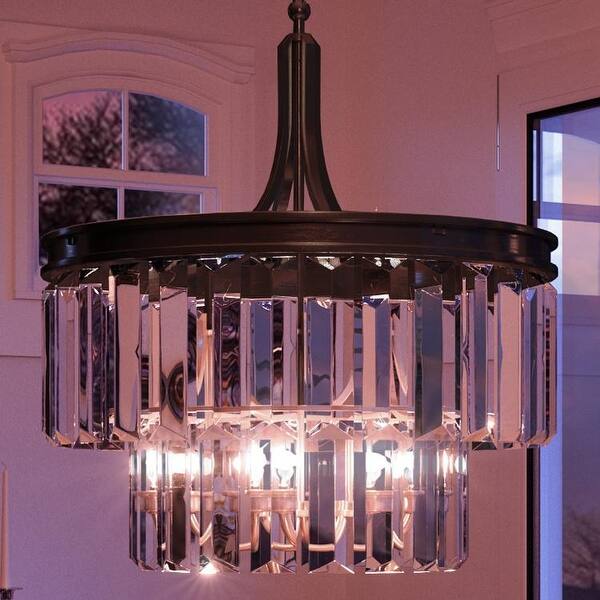slide 2 of 7, Luxury Cosmopolitan Ceiling, 19"H x 16.25"W, with Traditional Style, Olde Bronze, by Urban Ambiance - 19H x 16-1/4W x Dep