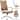 Modern Tan High Back Office Chair Ribbed PU Leather Swivel Tilt Conference Room Computer Desk Cushion Seat Boss