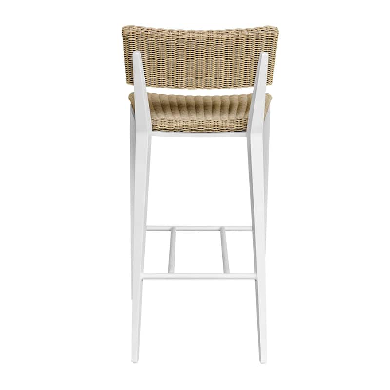 Uttermost Calbas White Outdoor Stool