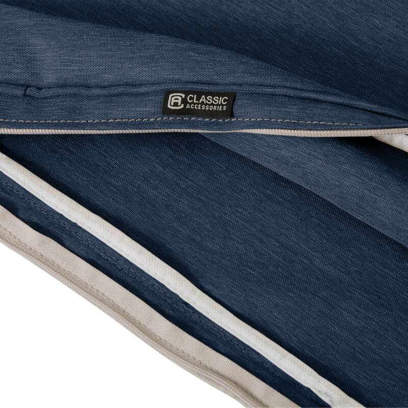 Classic Accessories Montlake Water-Resistant Patio Seat Cushion Slip Cover