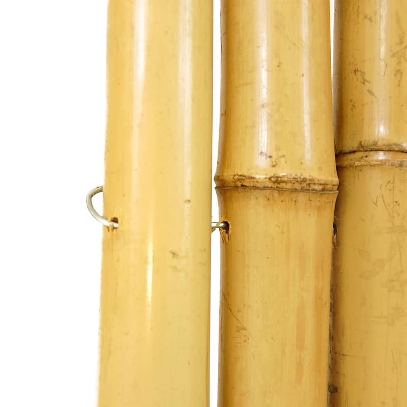 Natural Bamboo Fencing Rolled Fence Panel Patio Privacy Screen