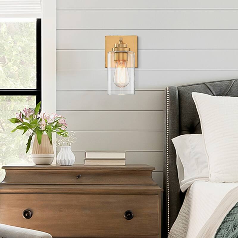 1-Light Wall Lights Bathroom Light Fixtures Set of 2