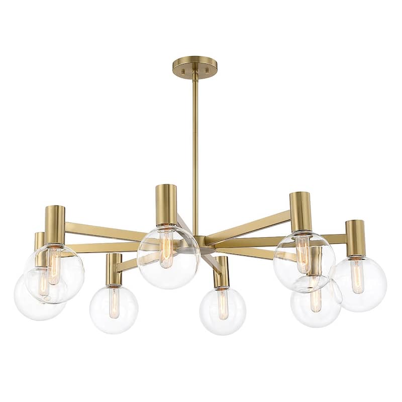 Savoy House 1-3074-8 Wright 8 Light 40" Wide Chandelier
