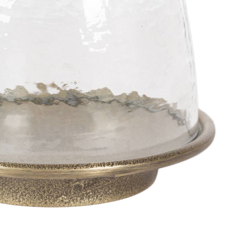 Kate and Laurel Campana Cloche Candle Holder Set - 2 Piece