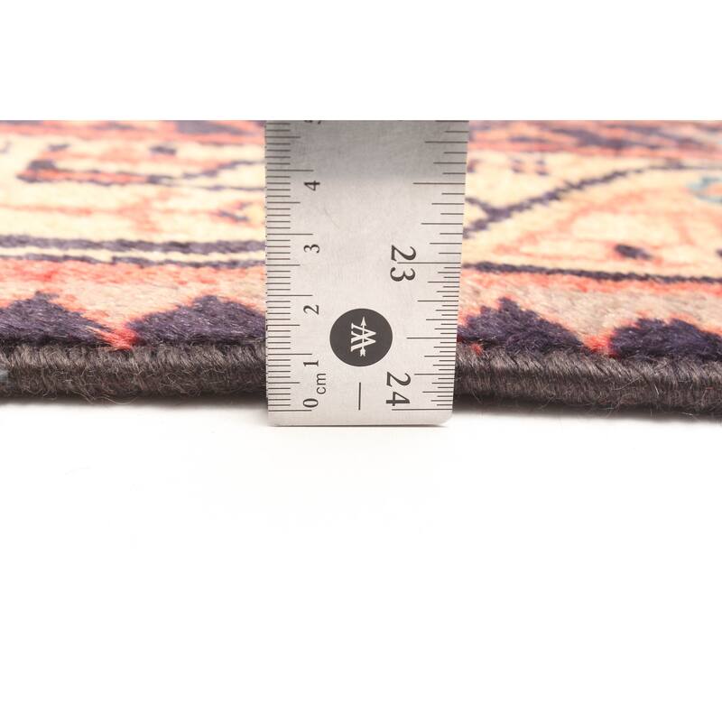 ECARPETGALLERY Hand-knotted Andelz Red Wool Rug - 3'4 x 4'9