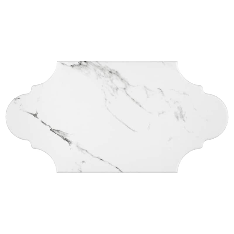 Merola Tile Timeless Calacatta Provenzal 6-1/4" x 12-3/4" Porcelain Floor and Wall Tile