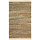 SAFAVIEH Handmade Rag Rug Bookem Casual Stripe Cotton Rug with Fringe - 2'6" x 4' - Yellow/Multi