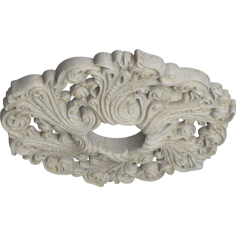 19 5/8"OD x 4 3/4"ID x 1 3/4"P Orrington Ceiling Medallion