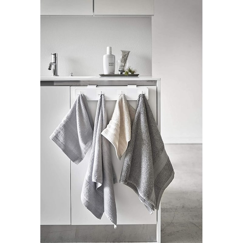 Yamazaki Home Push Dish Towel Holder, ABS Plastic