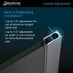 preview thumbnail 5 of 23, DreamLine Unidoor-X 62-62 1/2 in. W x 72 in. H Frameless Hinged Shower Door - 62" - 62.5" W