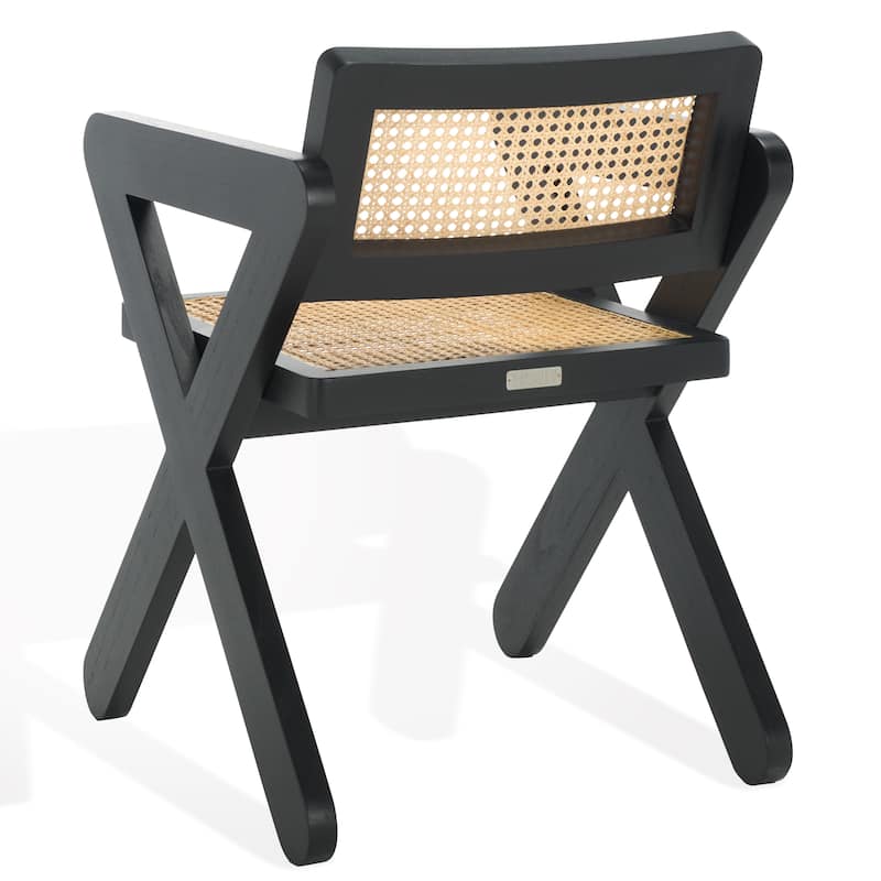 SAFAVIEH COUTURE Tyrrell Rattan Dining Chair - 21"W x 24"D x 31"H
