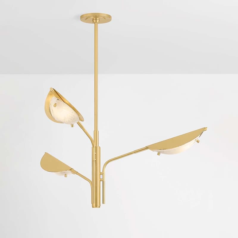 Hudson Valley Lighting 7503 Levin 3 Light 40" Wide Chandelier with