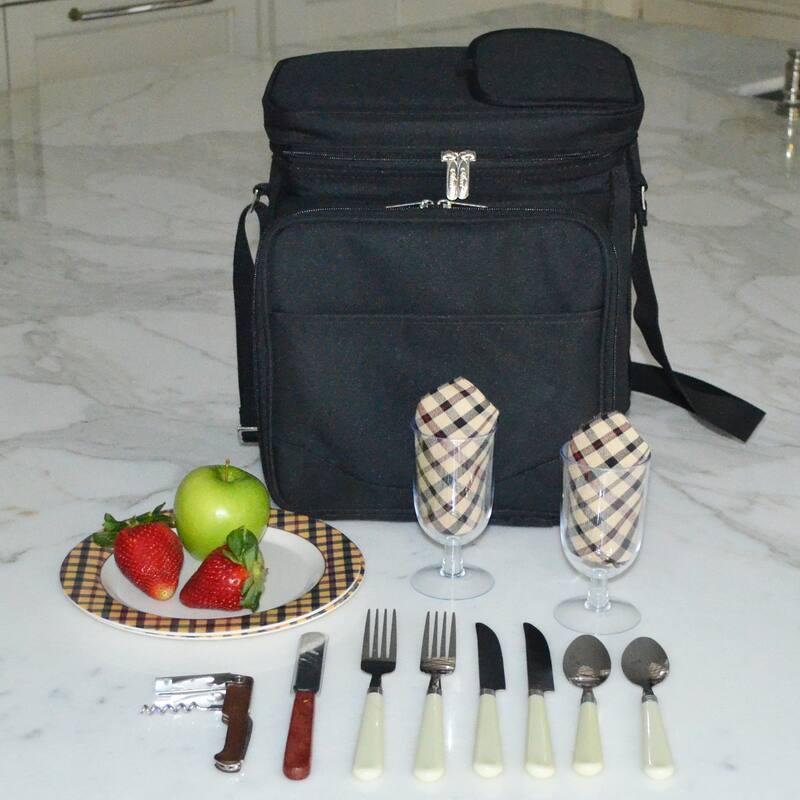 Picnic at Ascot Equipped 2-Person Insulated Picnic Set