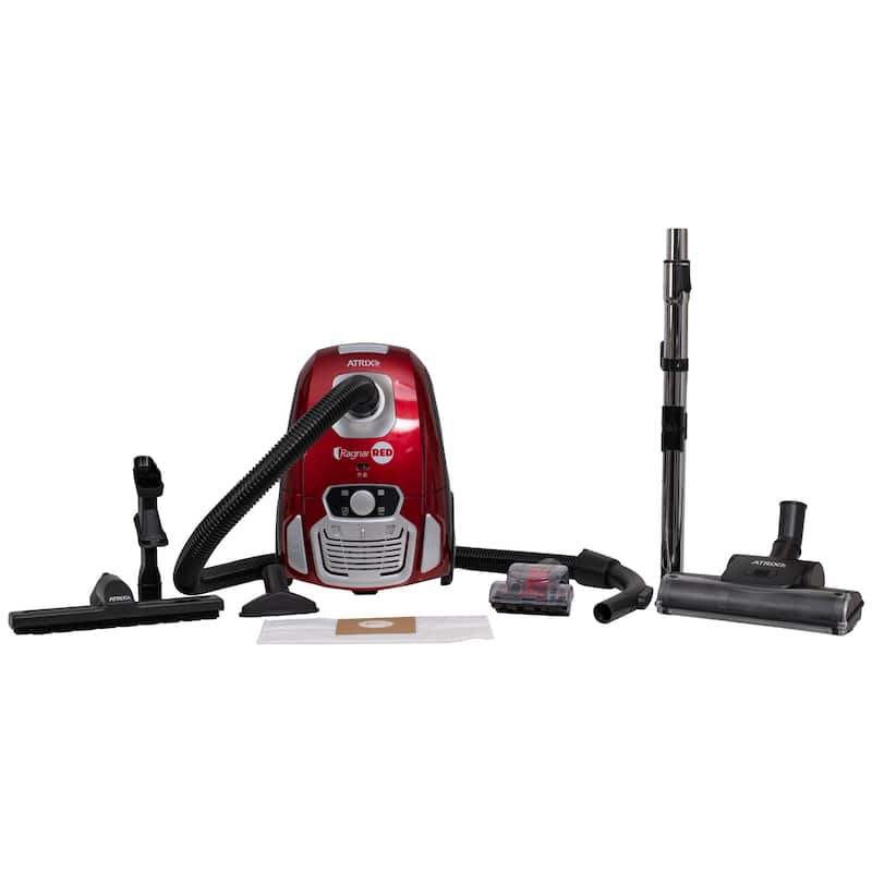 Atrix RGR6CV Ragnar Red Vacuum with HEPA Filtration