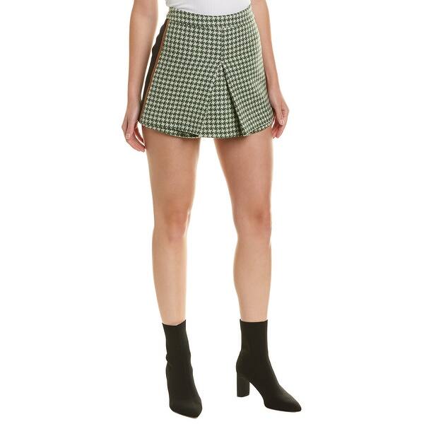 Shop Paul Joe Sister Gingham Wool Blend Skort On Sale Overstock 29711626