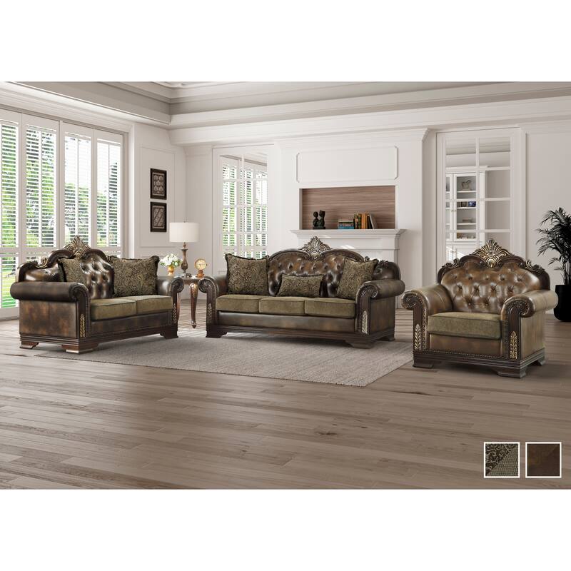Irina 3-Piece Living Room Set