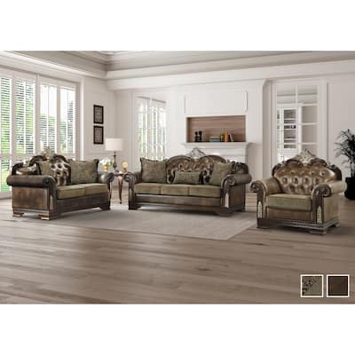 Irina 3-Piece Living Room Set