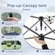 preview thumbnail 35 of 40, 10' x 10' Pop Up Outdoor Canopy Tent Commercial Instant Reinforce Canopies with Wheel Carry Bag & Storage Pocket - 10x10'