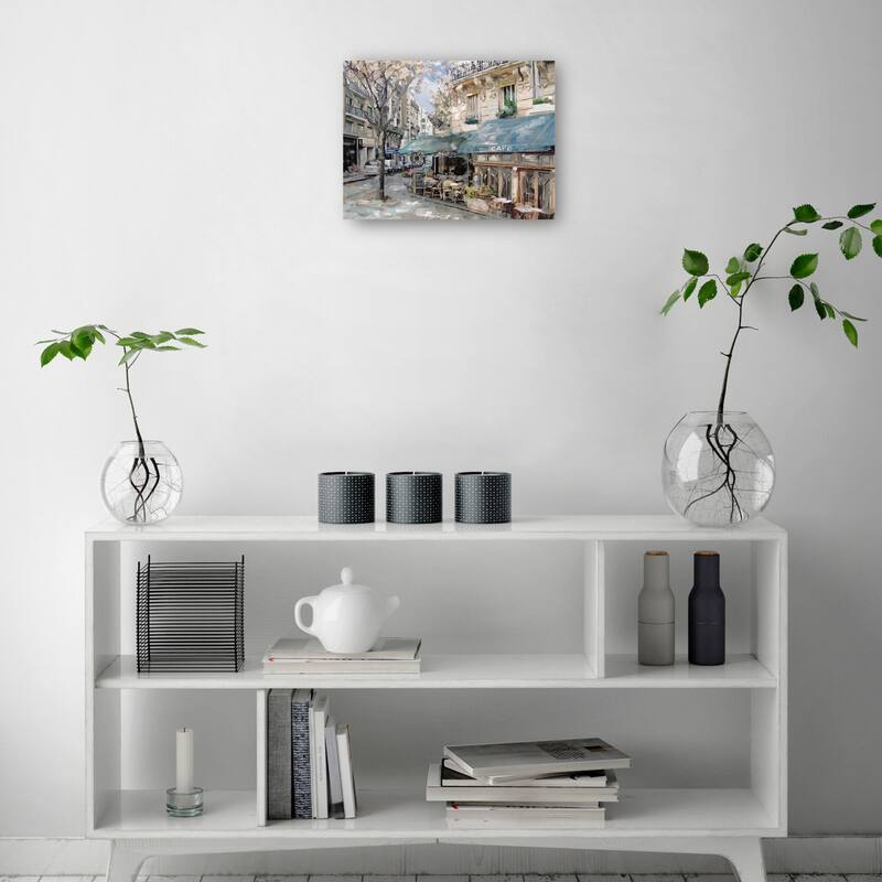 Bistro de Paris I By Studio Arts Canvas Art Print