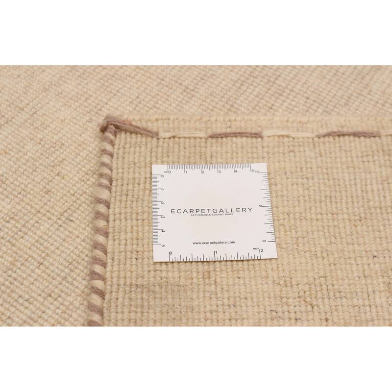 Kashkuli Gabbeh Cream Rug 7'10" x 11'1" - 7'10 x 11'1