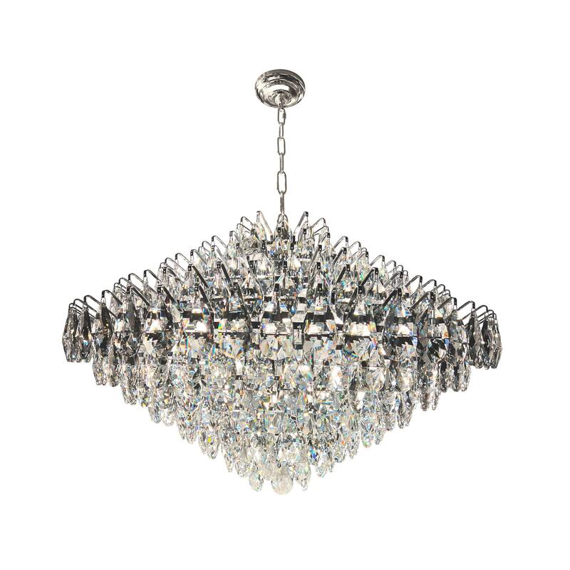 Empire Crystal Round Chandelier 31"