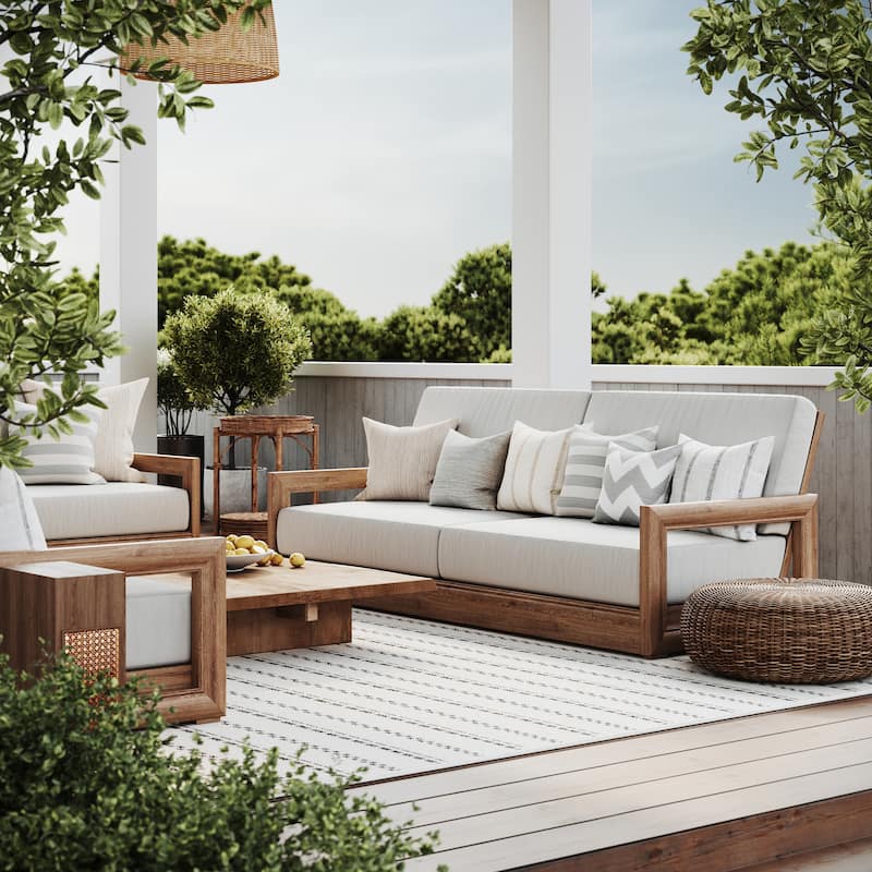 Frenshe Interiors Haylo Geometric Indoor/Outdoor Area Rug