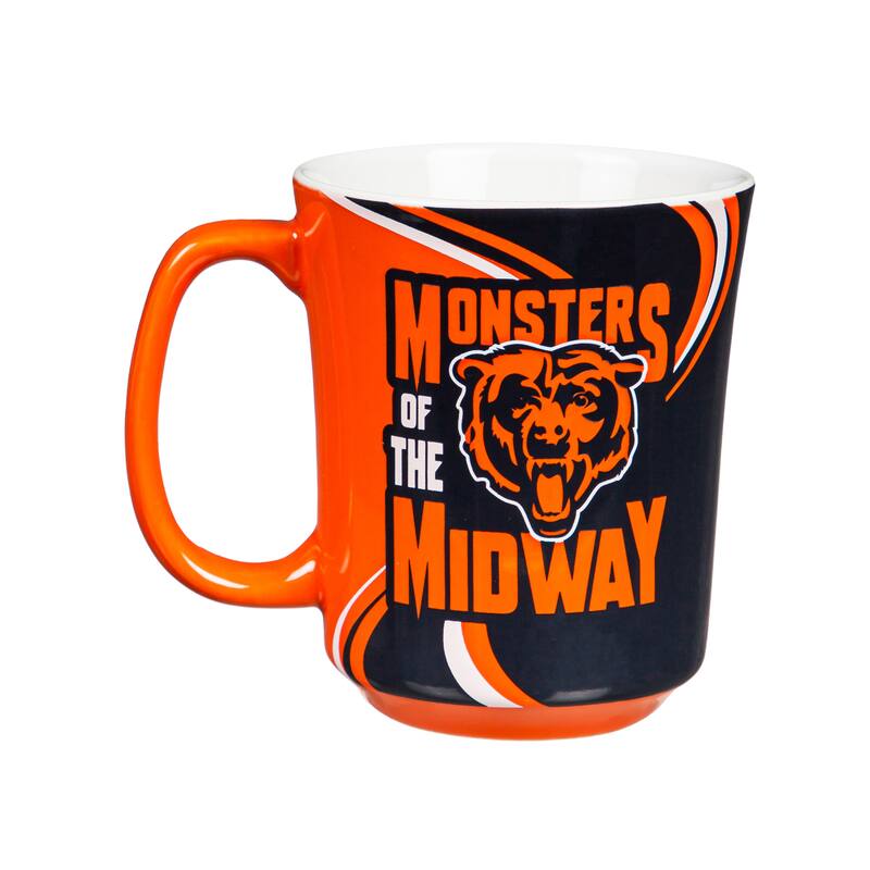 Chicago Bears, 14 oz Ceramic Coffee Mug w/ Gift Box