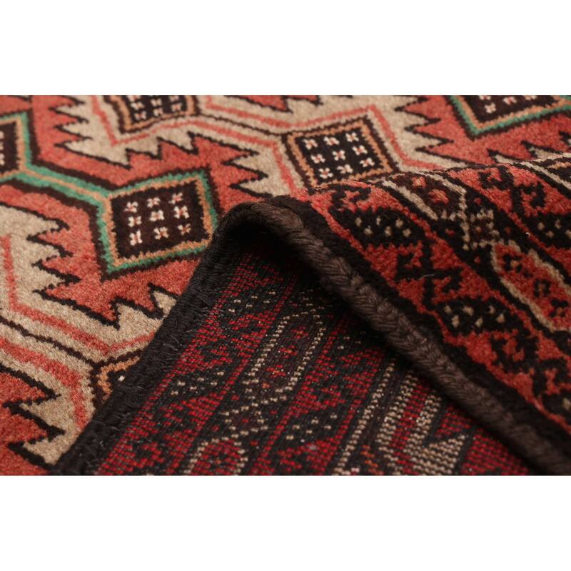 ECARPETGALLERY Hand-knotted Teimani Tan Wool Rug - 3'3 x 6'0