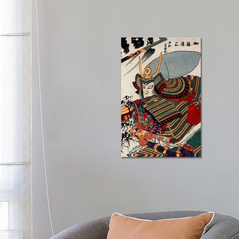 iCanvas "Kato Kiyomasa" by Unknown Artist Canvas Print - 26x18x1.5