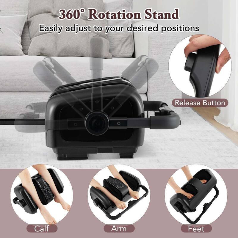 Costway Foot & Calf Massager Deep Kneading Shiatsu Massager Machine - See Details