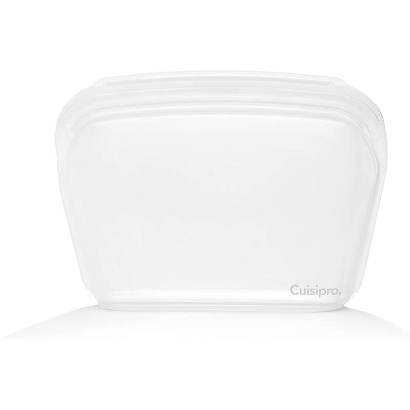 Cuisipro Silicone Stand Up Reusable Bag 44 oz - Clear