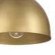 preview thumbnail 5 of 3, Hunter Erling 1-Light Medium Flush Mount Ceiling Light - Modern - Hallway, Bathroom, Entry, Laundry Room - Damp Rated!