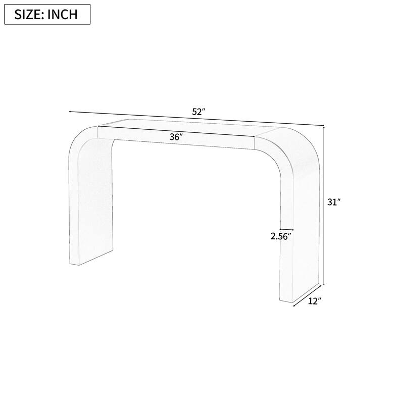 Minimalist Console Table Entryway Table, Decorative Table Dressing Table Side Table for Living Room Bedroom
