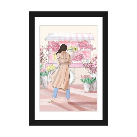 iCanvas "The Flower Cart" by Heather Stillufsen