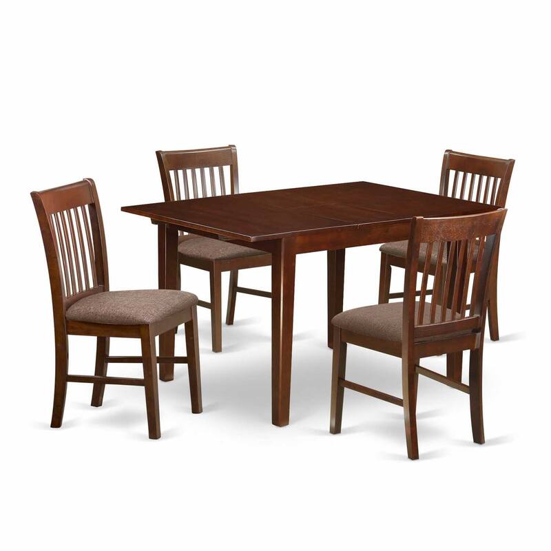 Medieval Dining Set - Small Table & Chairs - Hardwood Dining Room Furniture