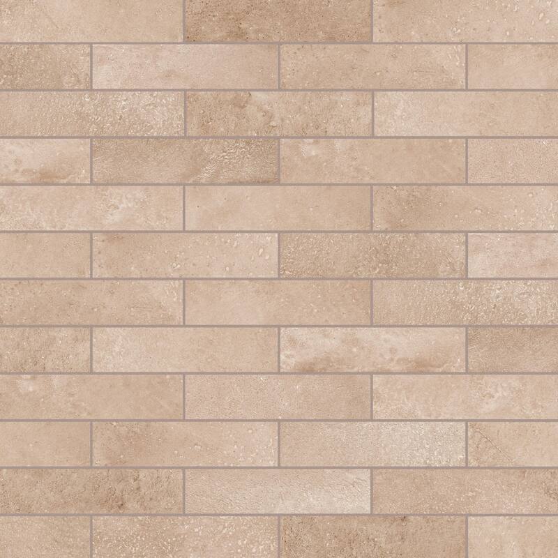 Merola Tile Atlas Brick Cotto 2-3/8" x 9-3/4" Porcelain Floor and Wall Tile
